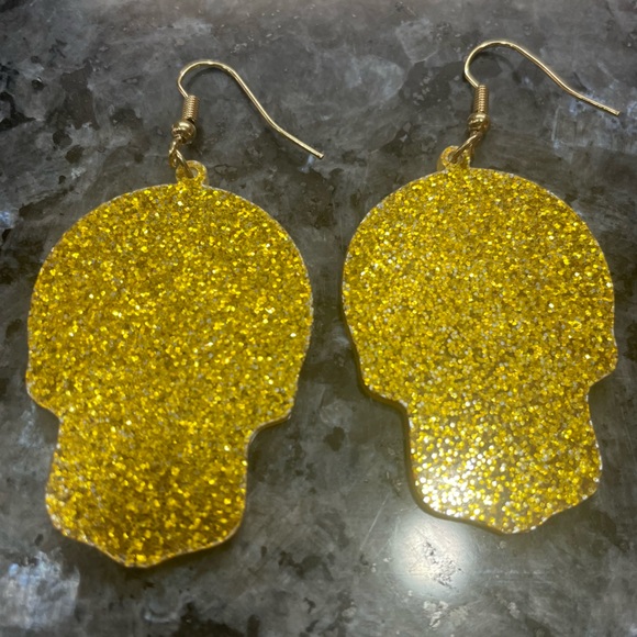 2/$25 or 3/$35 NWOT Dia De Los Muertos & Halloween sugar skull earrings - Picture 7 of 9